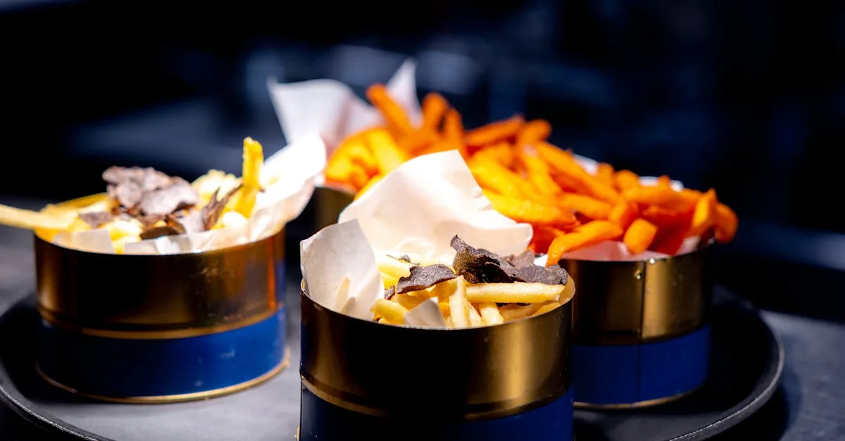 délicieuses frites de patates douces croustillantes, parfaites en accompagnement ou en snack sain.