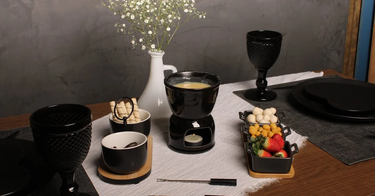 découvrez les meilleurs accompagnements pour votre fondue : fromages, pains, charcuteries et légumes pour un repas convivial et savoureux.